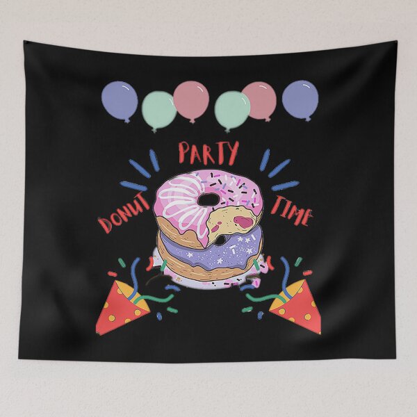 Item preview, Donut Party Time designed and sold by Quadghouls.