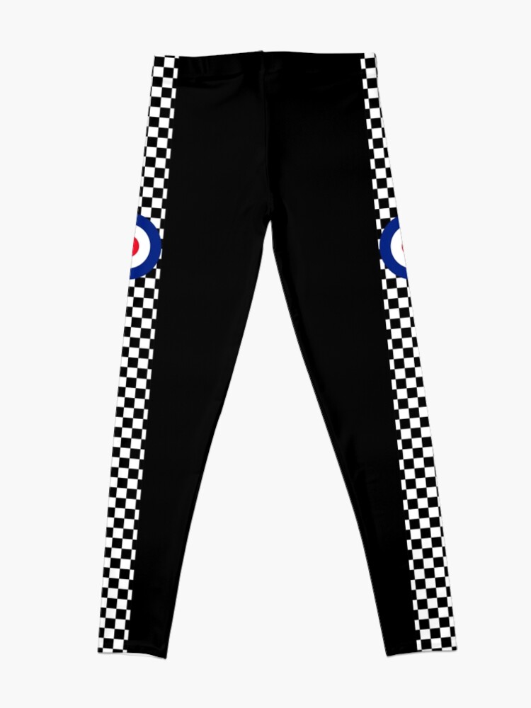 Alternate view of Classic Target Roundel Racing Checkers Leggings