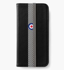 Classic Target Roundel Racing Checkers iPhone Wallet/Case/Skin