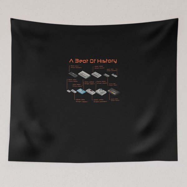 Item preview, Synthesizer and Drum Machine - A Beat Of History designed and sold by maralynnez.