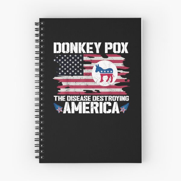 Item preview, Donkey Pox The Disease Destroying America Funny Anti Biden designed and sold by margeretelser.