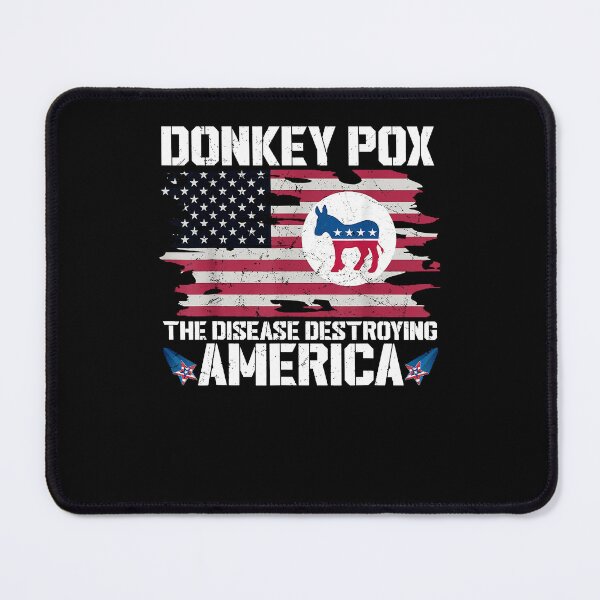 Item preview, Donkey Pox The Disease Destroying America Funny Anti Biden designed and sold by margeretelser.