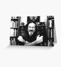 Alan Watts Greeting Card
