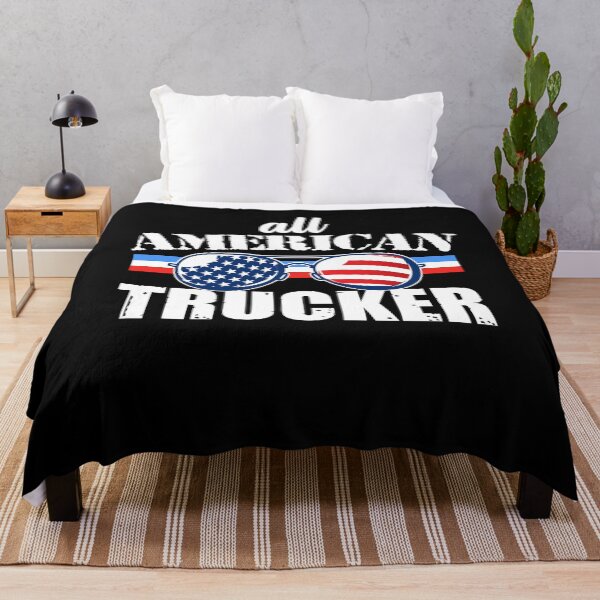 Item preview, American Trucker designed and sold by FanaticTee.