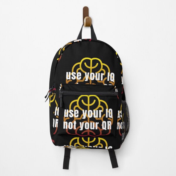 Item preview, Use your IQ not your QR. Brainy Thought designed and sold by Rebel-Design.