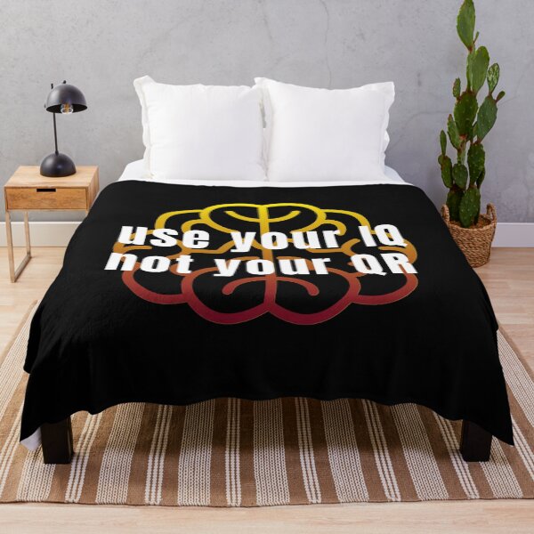 Item preview, Use your IQ not your QR. Brainy Thought designed and sold by Rebel-Design.