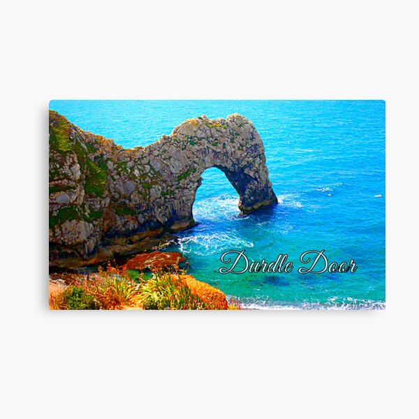 Art Dorset Arch Sepia Canvas Print Large Picture Wall Art 