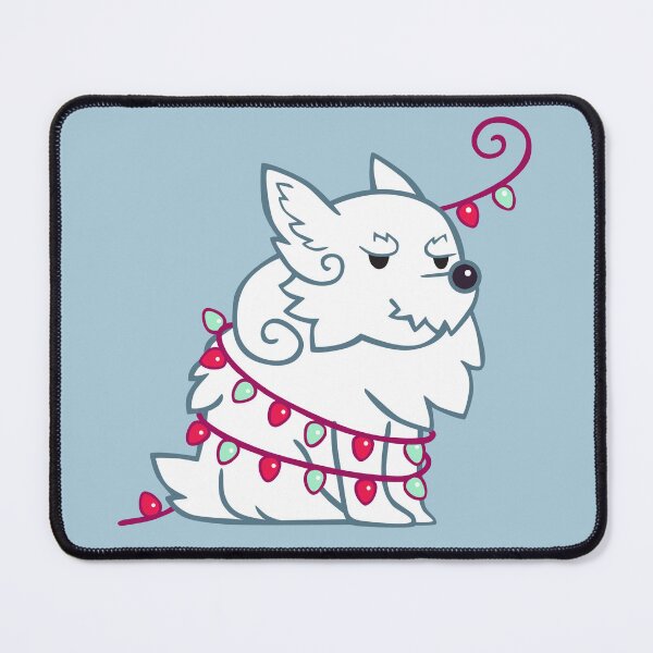 Item preview, Disgruntled Christmas Westie designed and sold by Cosmopoliturtle.