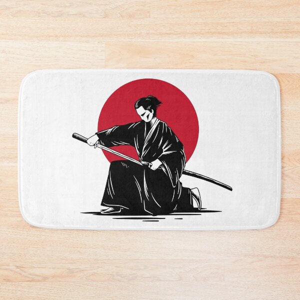 Item preview, Japanese Warrior Samurai Rising Sun designed and sold by Minnesnowta.