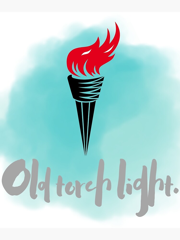 "Old torch light." Poster for Sale by RAJSHIVA Redbubble