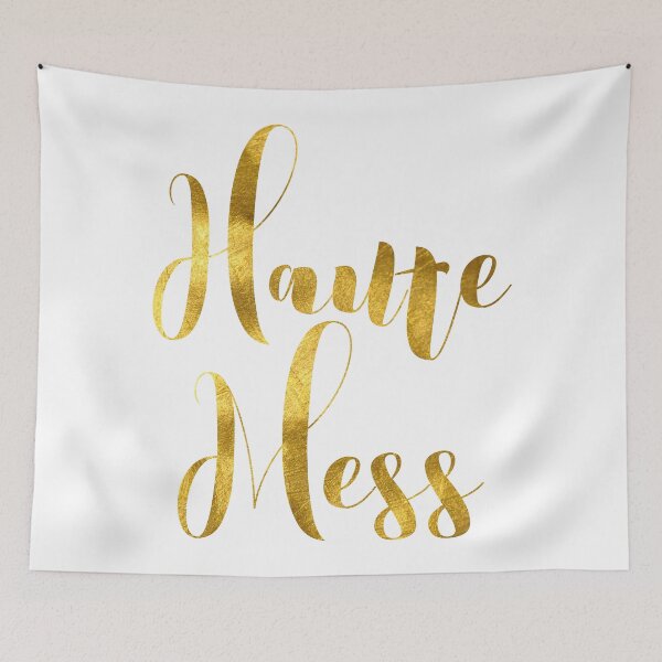 Item preview, Haute Mess Faux Gold designed and sold by tshirtstylist.