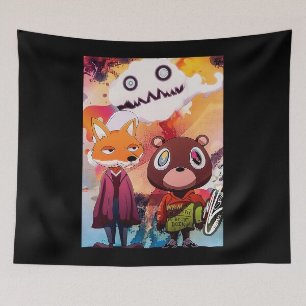 Item preview, Fox cudi bear Poster designed and sold by bubarmahunap.