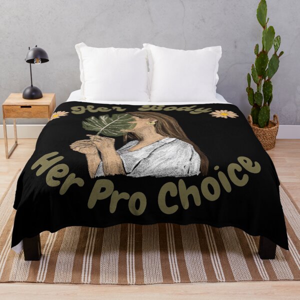 Item preview, Her body and her pro choice designed and sold by Artistusha.