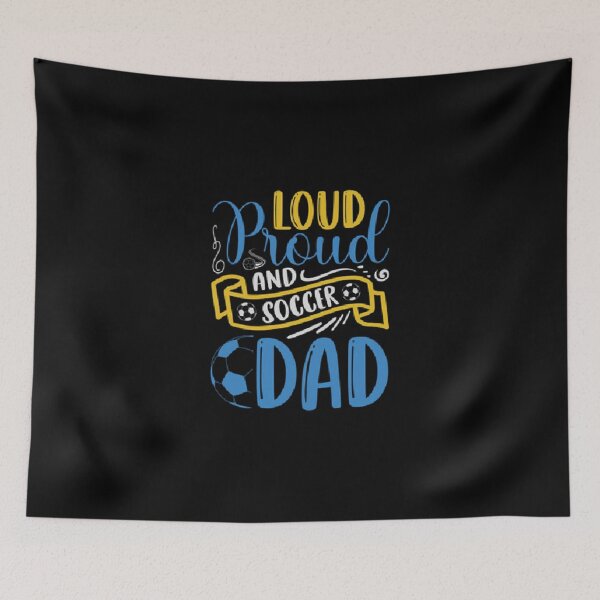 Item preview, Loud Proud And Soccer Dad Soccer Classic T-Shirt designed and sold by ximenagene.