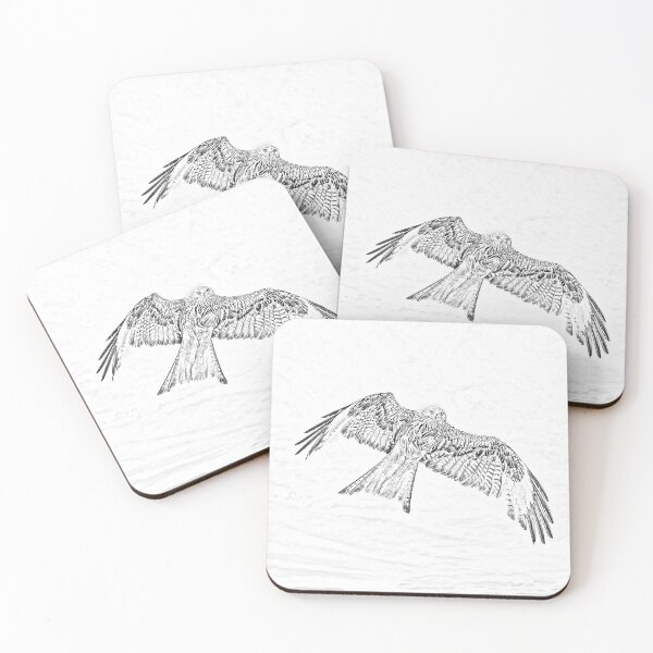 Item preview, Red Kite in Pencil designed and sold by inspireyoureyes.