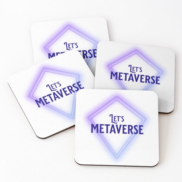 Item preview, Let's Metaverse Dual Line (Blue) designed and sold by CryptoBeings.