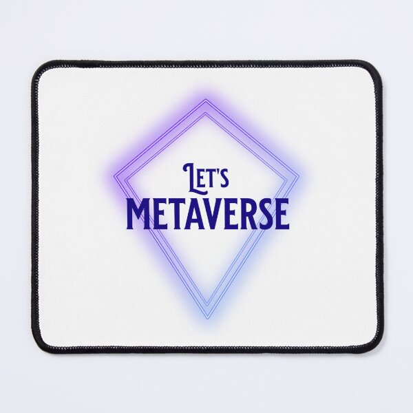 Item preview, Let's Metaverse Dual Line (Blue) designed and sold by CryptoBeings.
