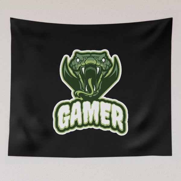 Item preview, Gamer with Aggressive Basilisk designed and sold by PRIVARSHU.