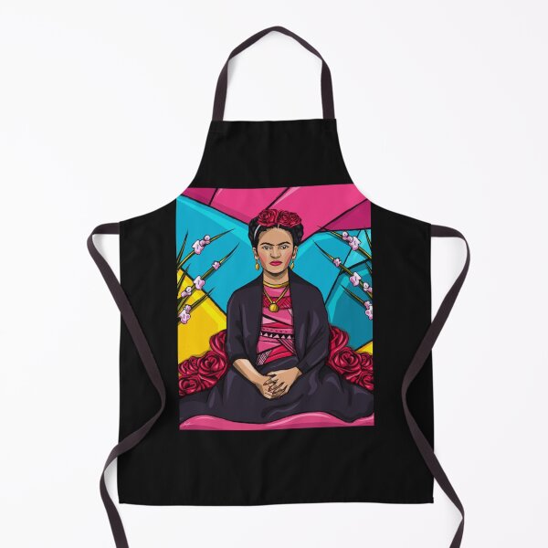 Item preview, frida kahlo floral portrait designed and sold by junea4ap.