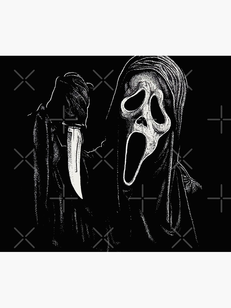 Ghostface Scream Tapestries for Sale