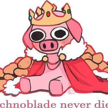 TECHNOBLADE NEVER DIES Sticker for Sale by Namisanduatuju