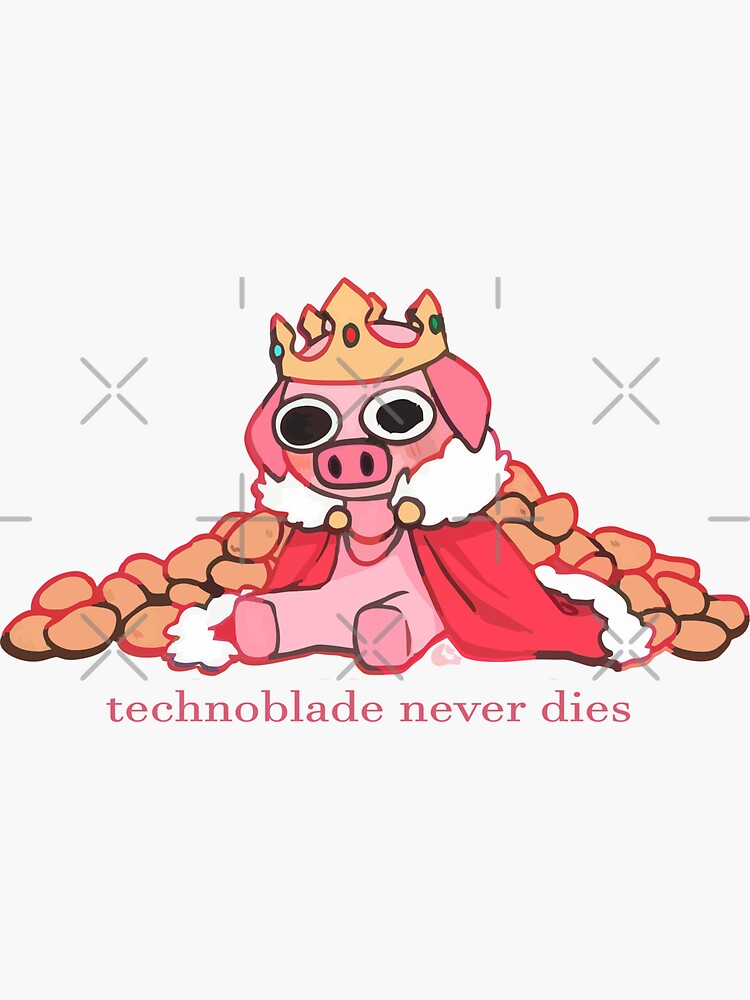 TECHNOBLADE NEVER DIES Sticker for Sale by Namisanduatuju