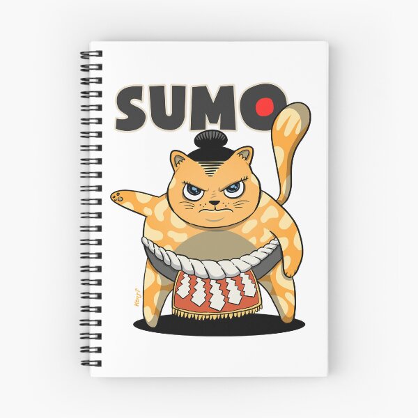 Item preview, Sumo Wrestler Cat Yokozuna ネコ Neko Orange designed and sold by Julius Gislason.
