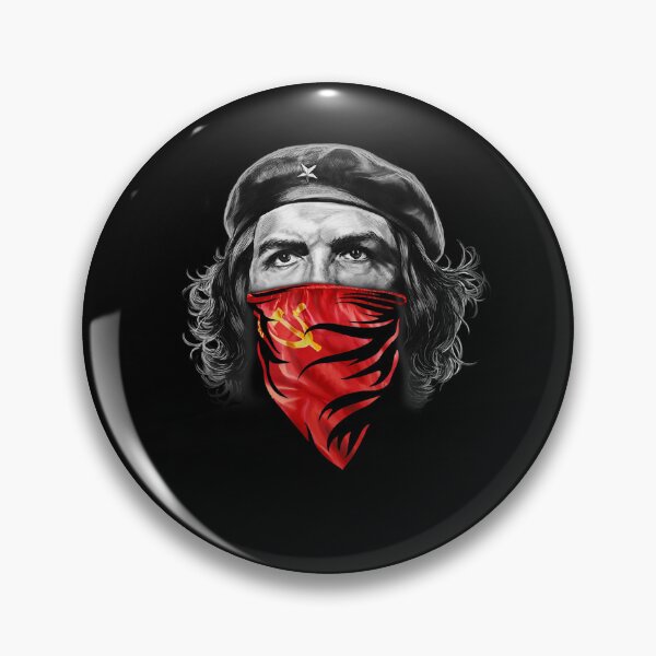 Item preview, T-Shirt, Che Guevara w Soviet Hammer and Sickle Red Bandana designed and sold by MartinCortez.