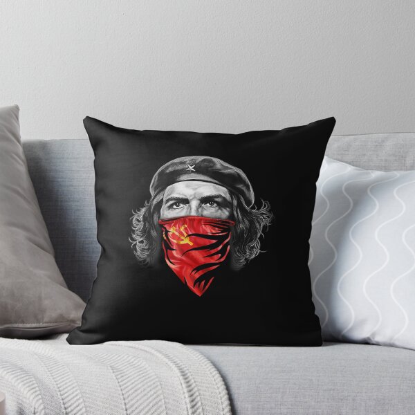 Item preview, T-Shirt, Che Guevara w Soviet Hammer and Sickle Red Bandana designed and sold by MartinCortez.
