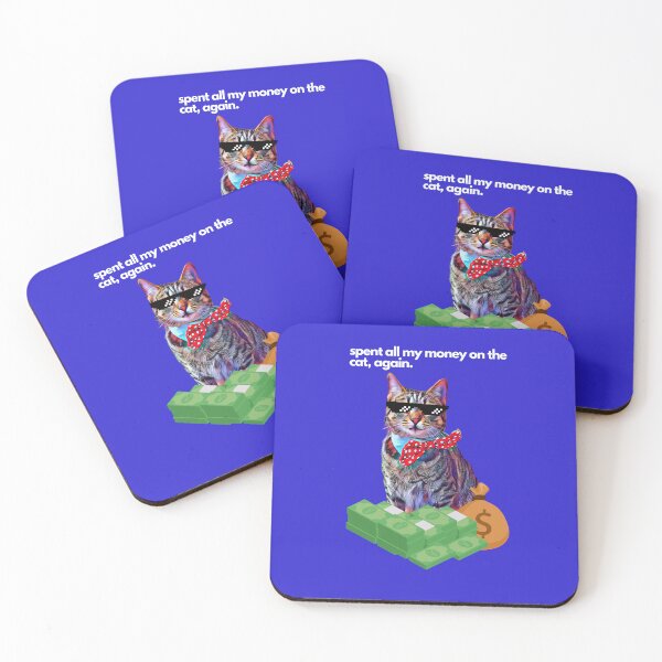 Item preview, Spent all my money on the cat, again. designed and sold by Sam-TDesigns.