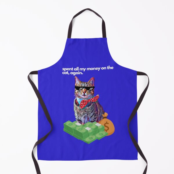 Item preview, Spent all my money on the cat, again. designed and sold by Sam-TDesigns.