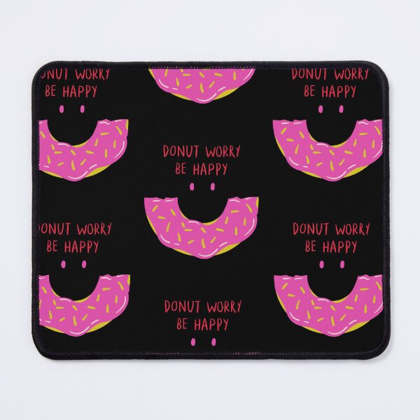 Item preview, Donut Worry Be Happy designed and sold by Quadghouls.