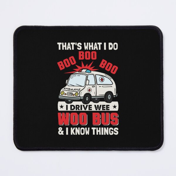 Item preview, funny ambulance print  Classic  designed and sold by bubarmahunap.