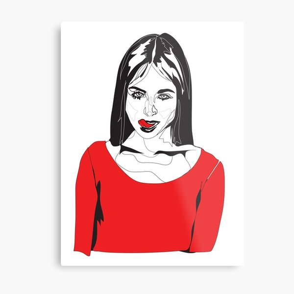 Riley Reid Metal Print