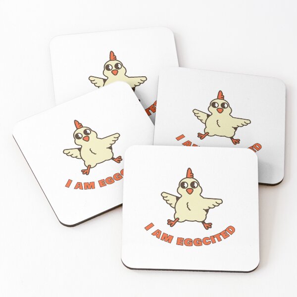 Item preview, I am eggcited designed and sold by Larrix.