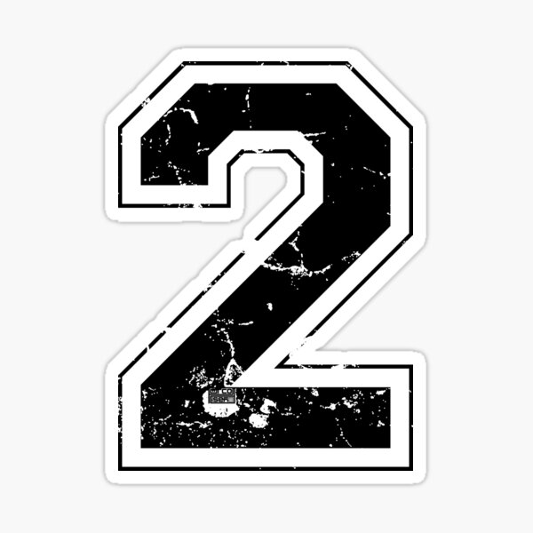 Derek Jeter #2 Jersey Number Sticker for Sale by StickBall