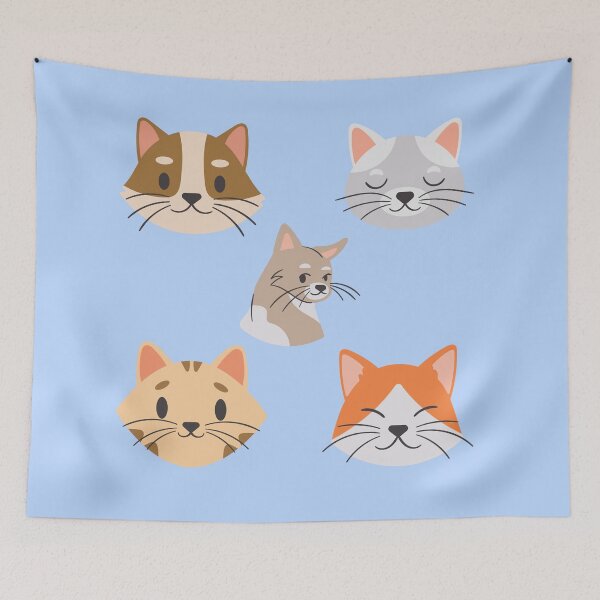 Item preview, Cat Faces designed and sold by Shiablue.