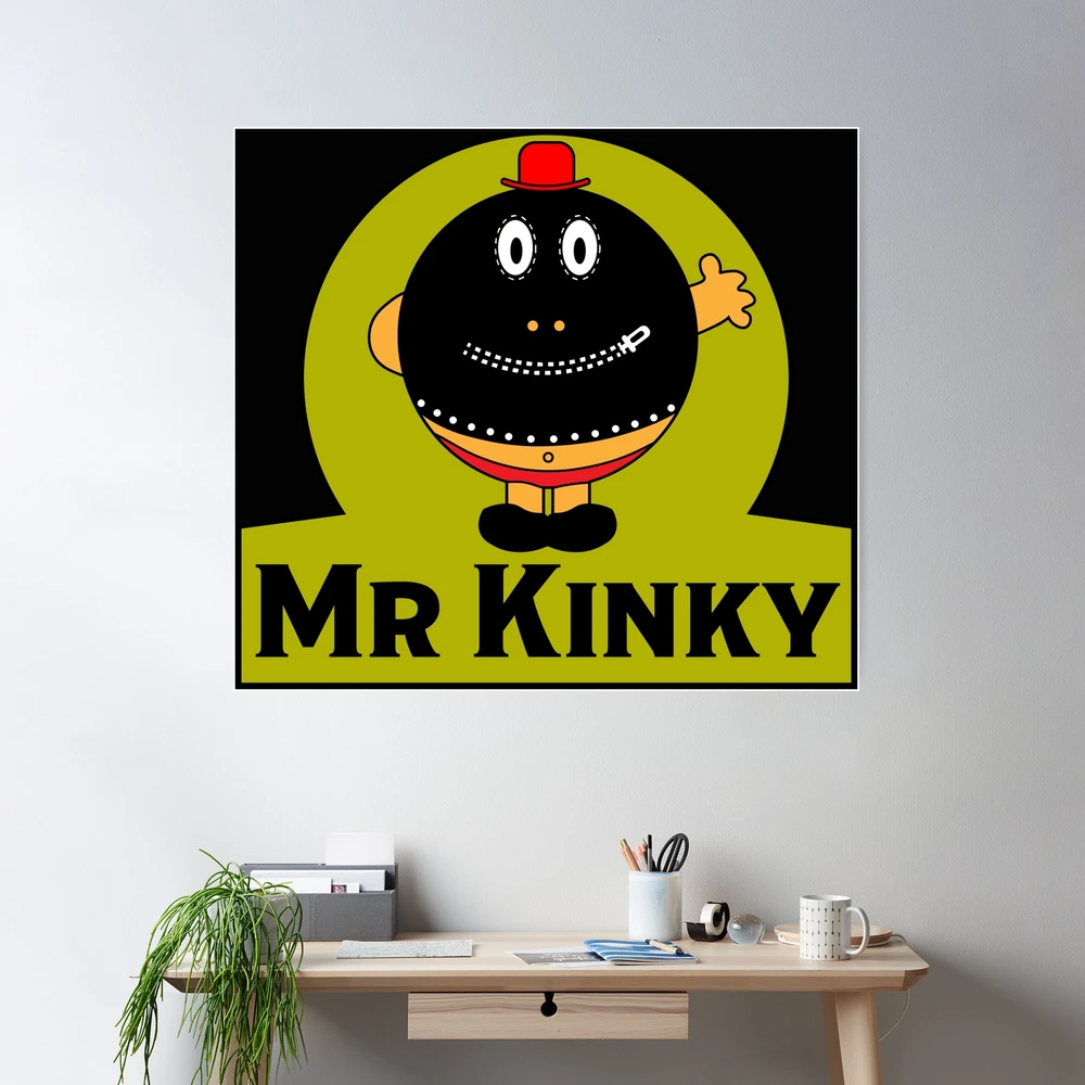 Mr Kinky - Funny Adult Mr Men Inspired Gift - Kinky Men - Novelty Gifts For  Men