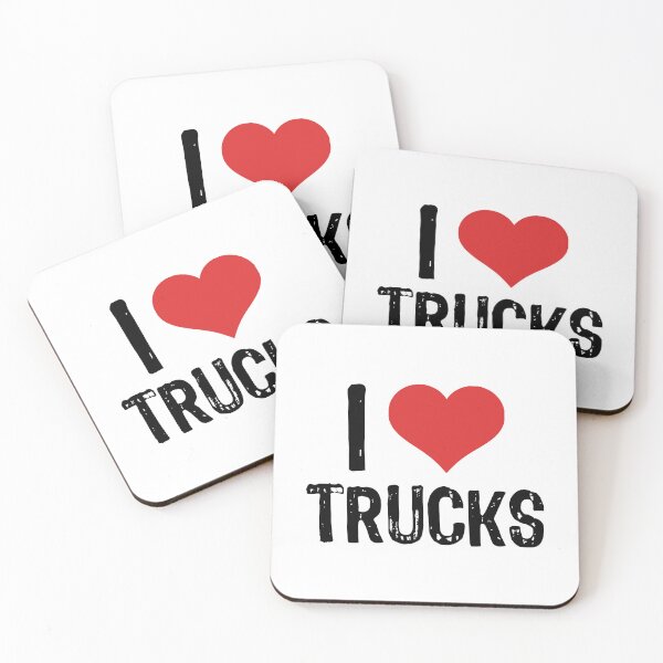 Item preview, I Love Trucks designed and sold by The "I Love Everything" Shop.