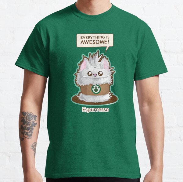 Cute Kitty Espresso Coffee Classic T-Shirt