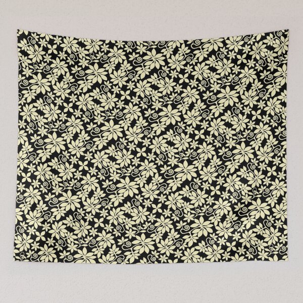Item preview, Pastel Yellow Garden at Night designed and sold by InfiniteWonders.