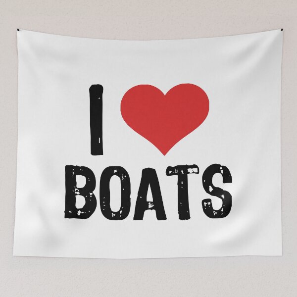 Artikelvorschau, Ich liebe Boote entworfen und verkauft von The "I Love Everything" Shop.