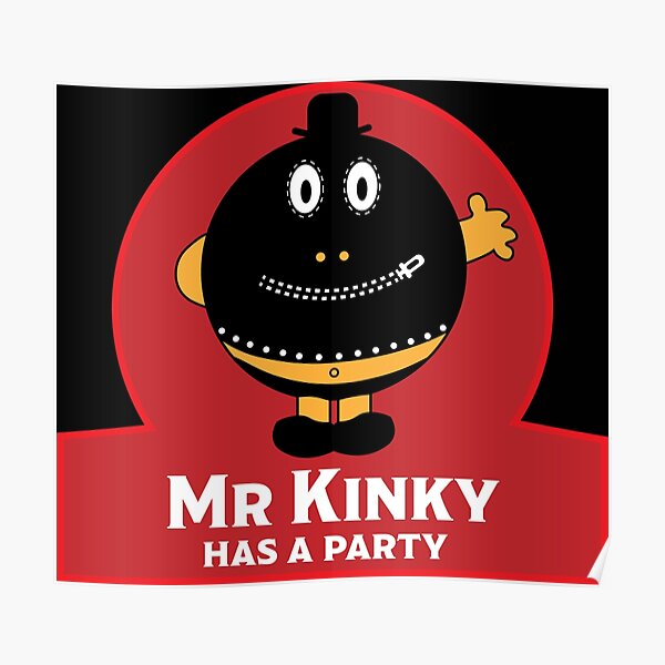 Mr Kinky - Funny Adult Mr Men Inspired Gift - Kinky Men - Novelty Gifts For  Men