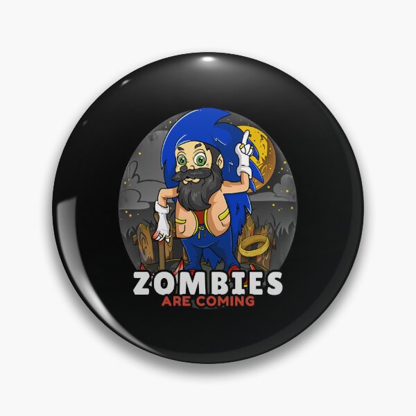 Item preview, Funny Zombie Gnome Horror Gaming design Hedgehog  designed and sold by SarahHold89594.