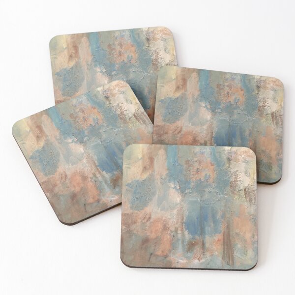 Item preview, The King's Speech Wall Turquoise Teal Beige  designed and sold by monpetitbijou.