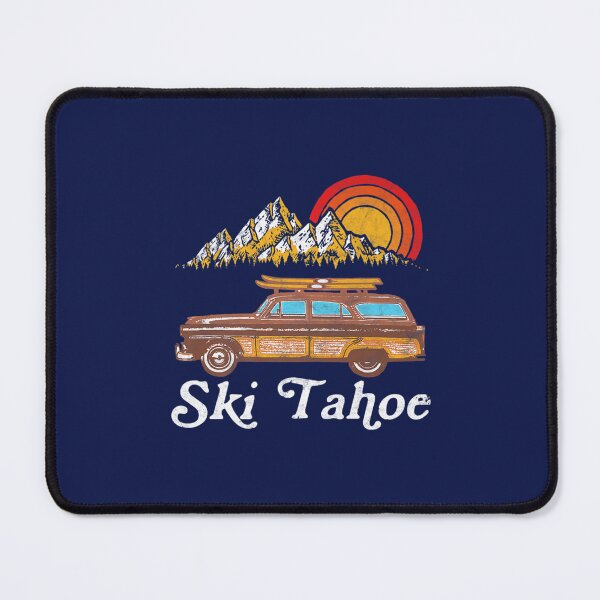 Item preview, Ski Tahoe Retro Woody Station Wagon Graphic designed and sold by ZuyTemmm.