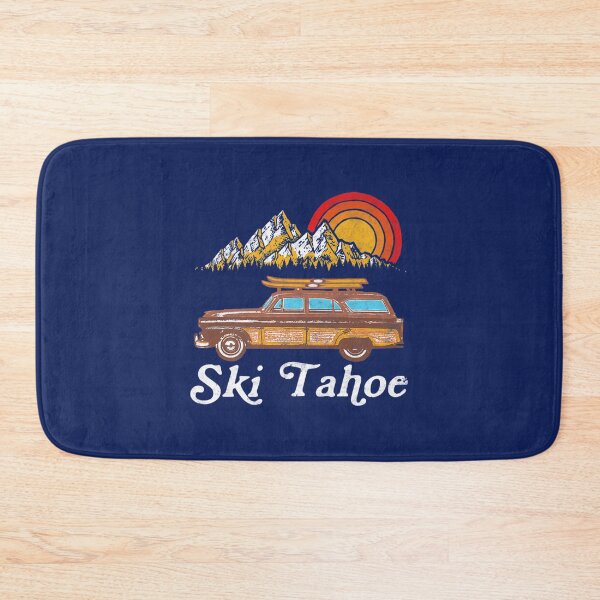 Item preview, Ski Tahoe Retro Woody Station Wagon Graphic  designed and sold by ZuyTemmm.