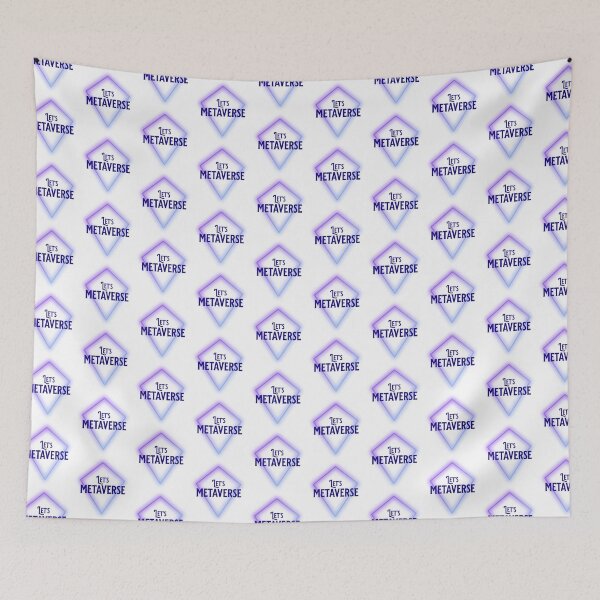 Item preview, Let's Metaverse (Blue) designed and sold by CryptoBeings.