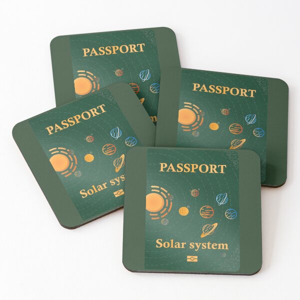Item preview, Passport - Solar system - Green designed and sold by jc007.