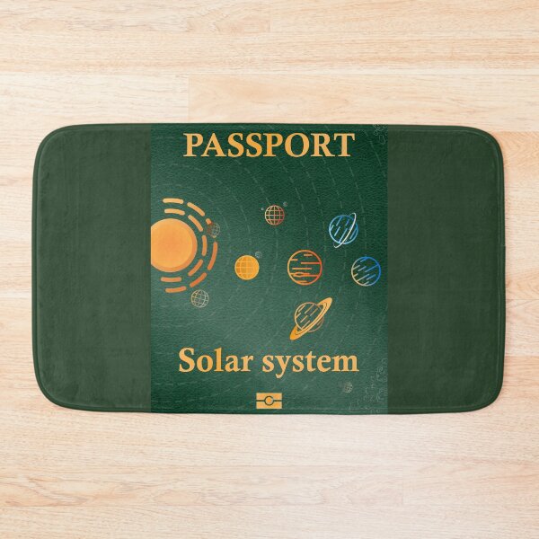 Item preview, Passport - Solar system - Green designed and sold by jc007.